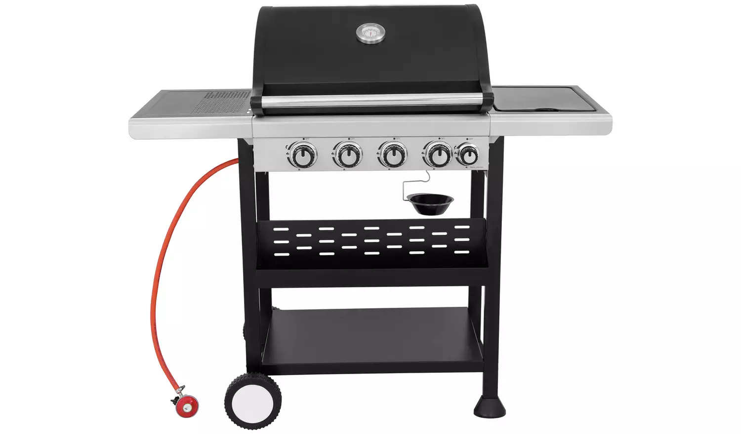 Argos Home Premium 4 Burner Gas BBQ