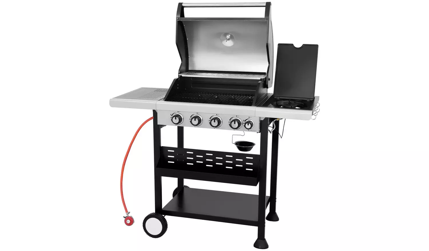 Argos Home Premium 4 Burner Gas BBQ