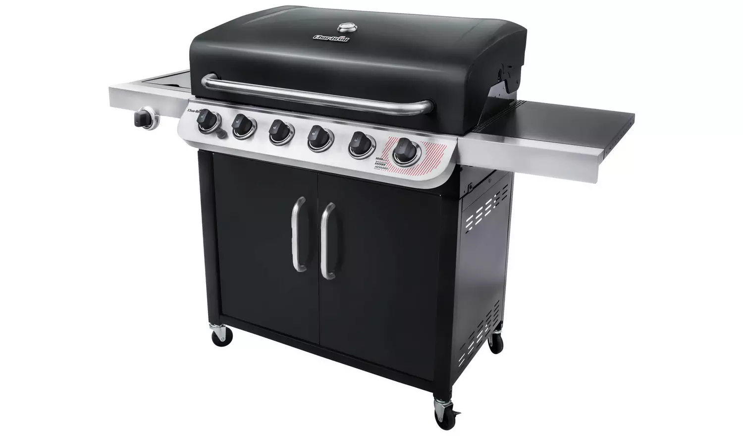Char-Broil 6 Burner With Side Burner Gas BBQ
