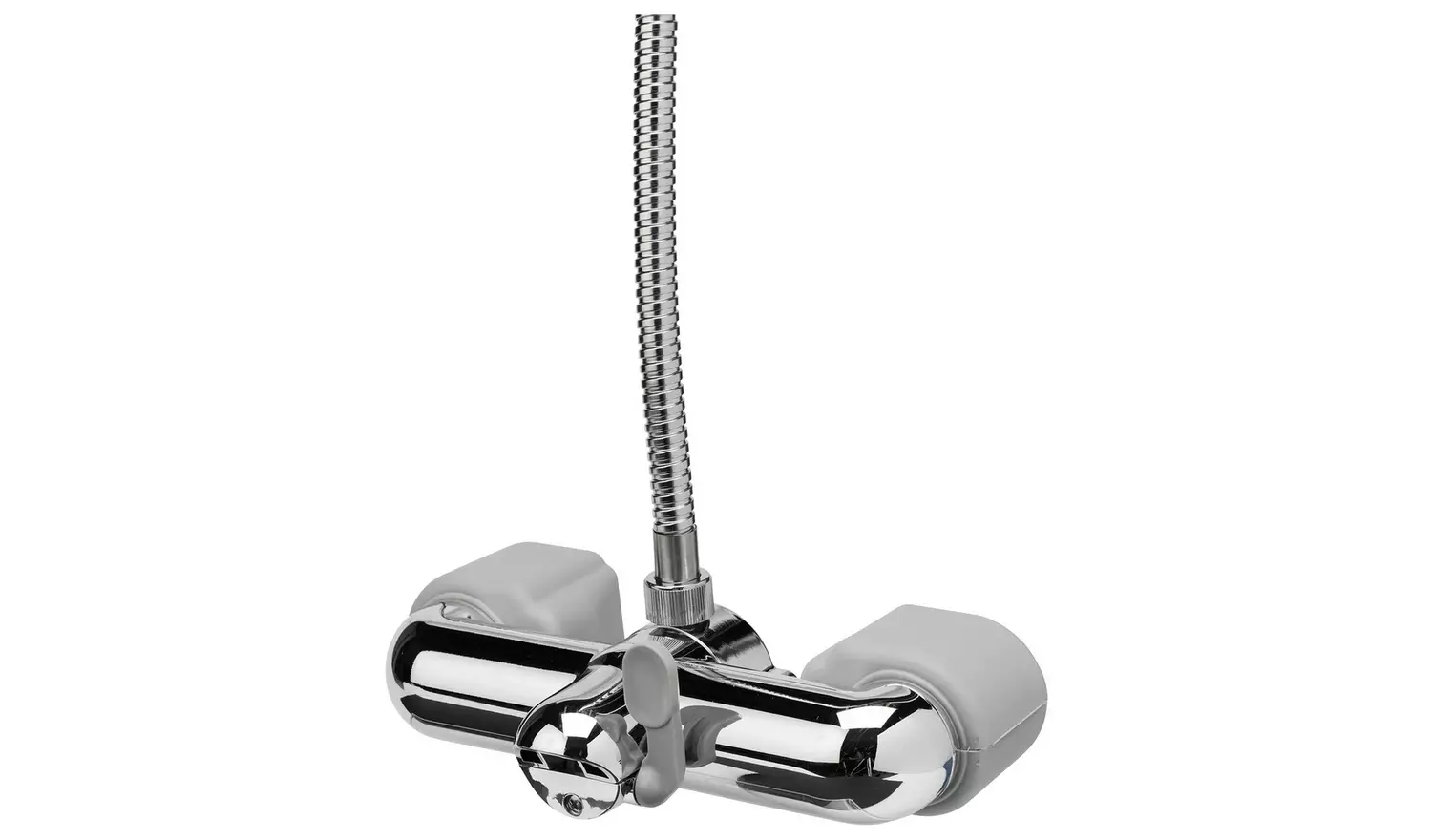 Croydex 3 Piece Bathroom Shower Set - Chrome