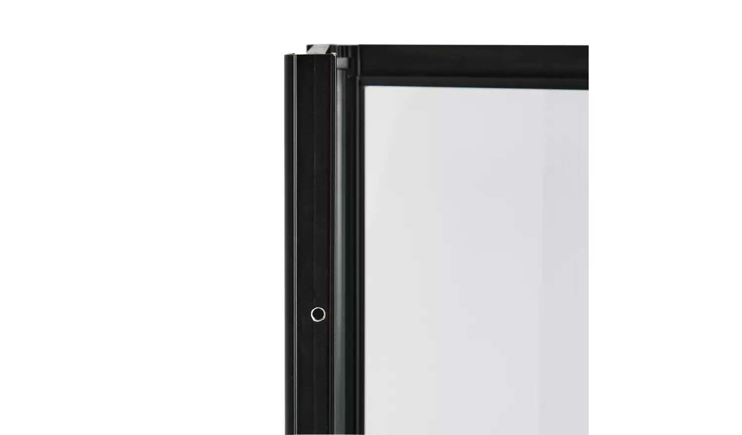 Argos Home 1400x840mm Folding Bath Shower Screen - Black