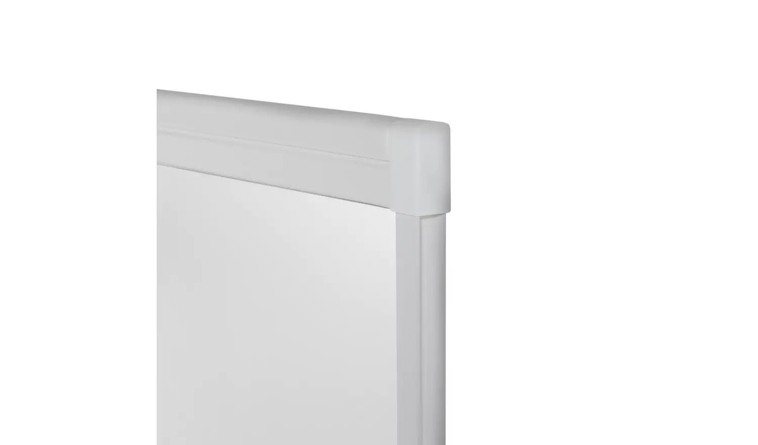 Argos Home 1375x755mm Fully Framed Bath Shower Screen White