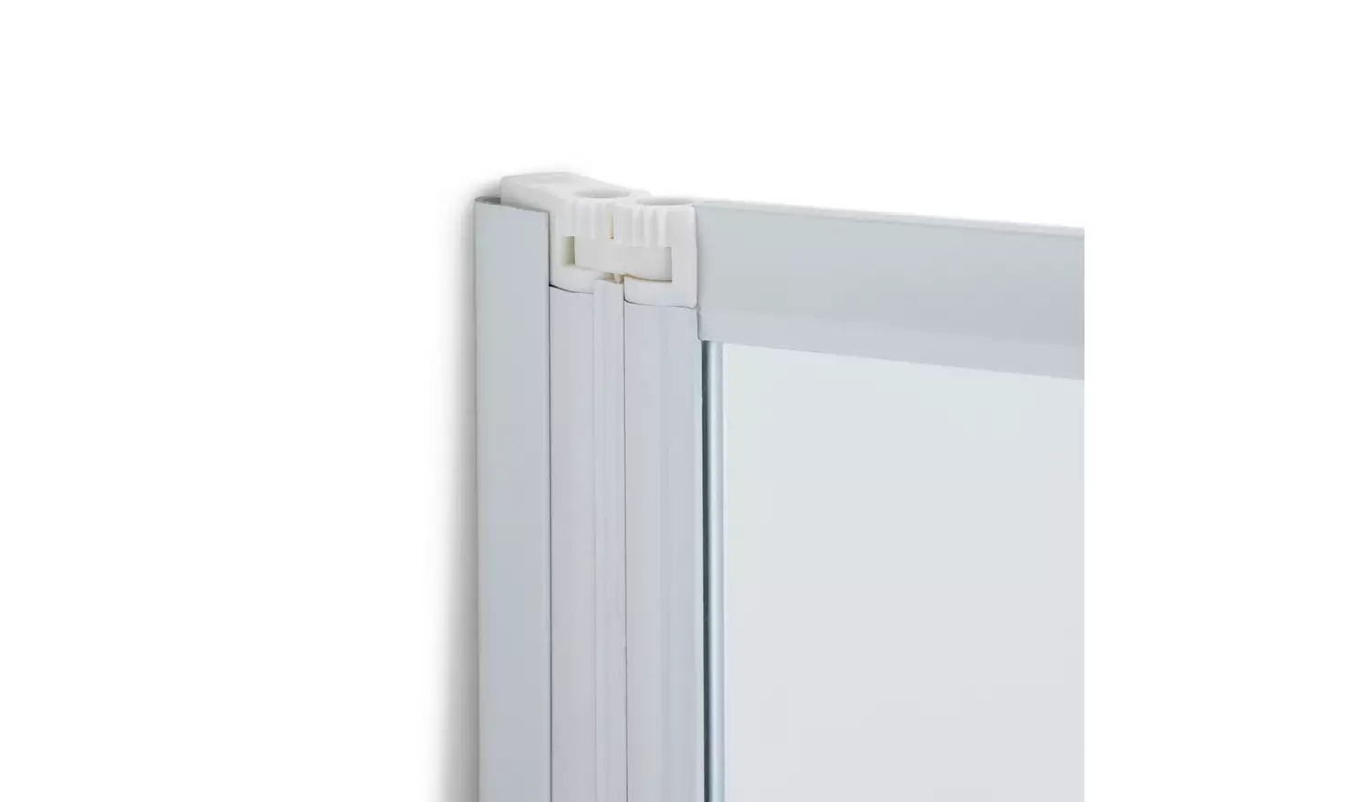 Argos Home 1400x1230mm Folding Bath Shower Screen - White