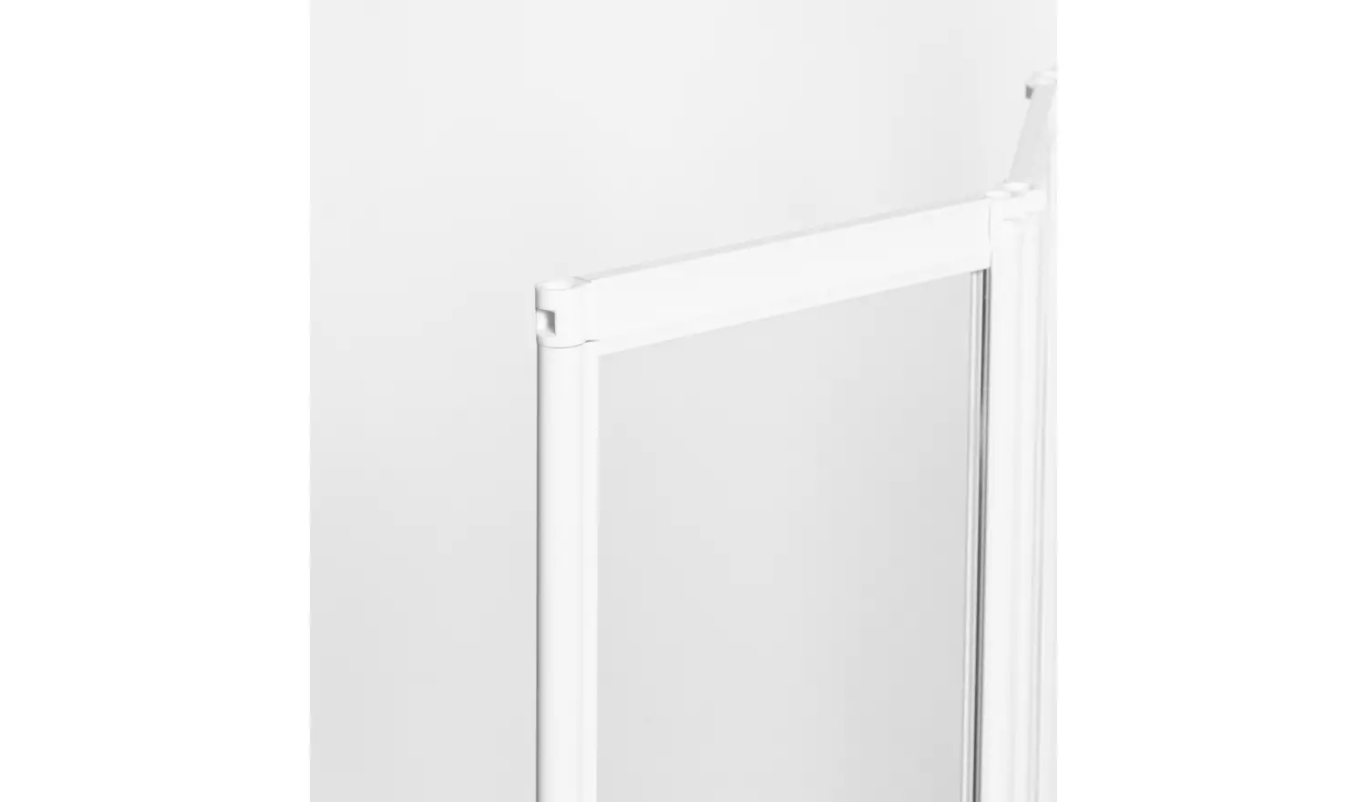 Argos Home 1400x840mm Folding Bath Shower Screen - White