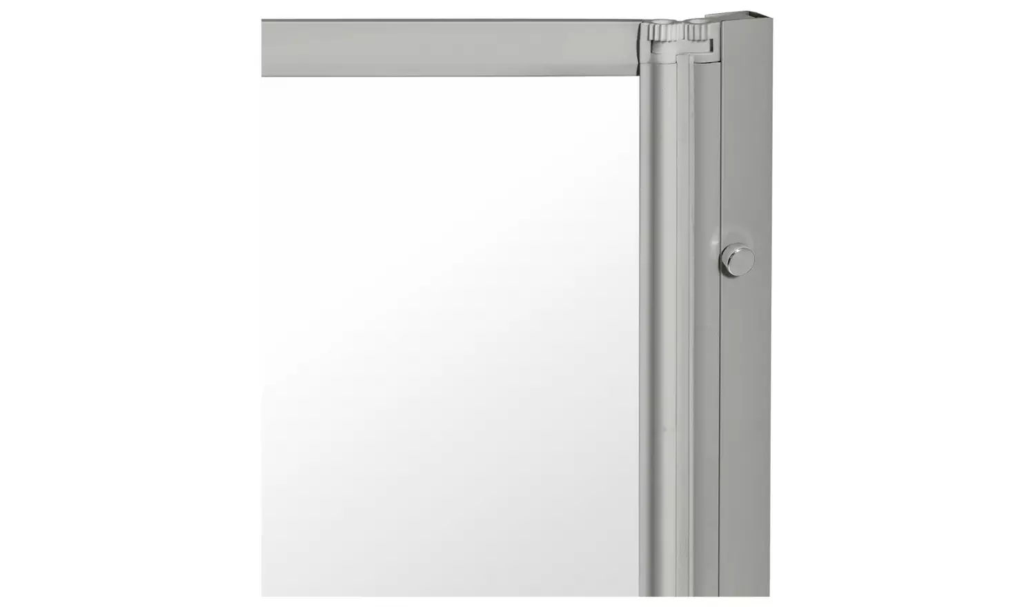 Argos Home 1400x840mm Folding Bath Shower Screen - Silver