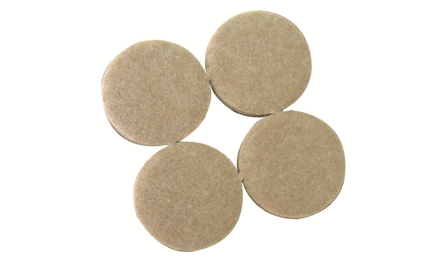 Argos Home Felt Gard 38mm Round Pads - 8 Pack 
