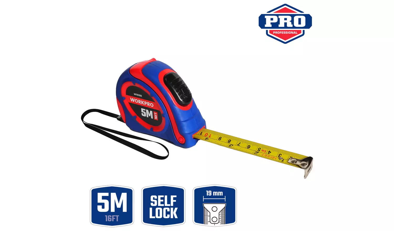 WORKPRO Measure Tape - 5 meter