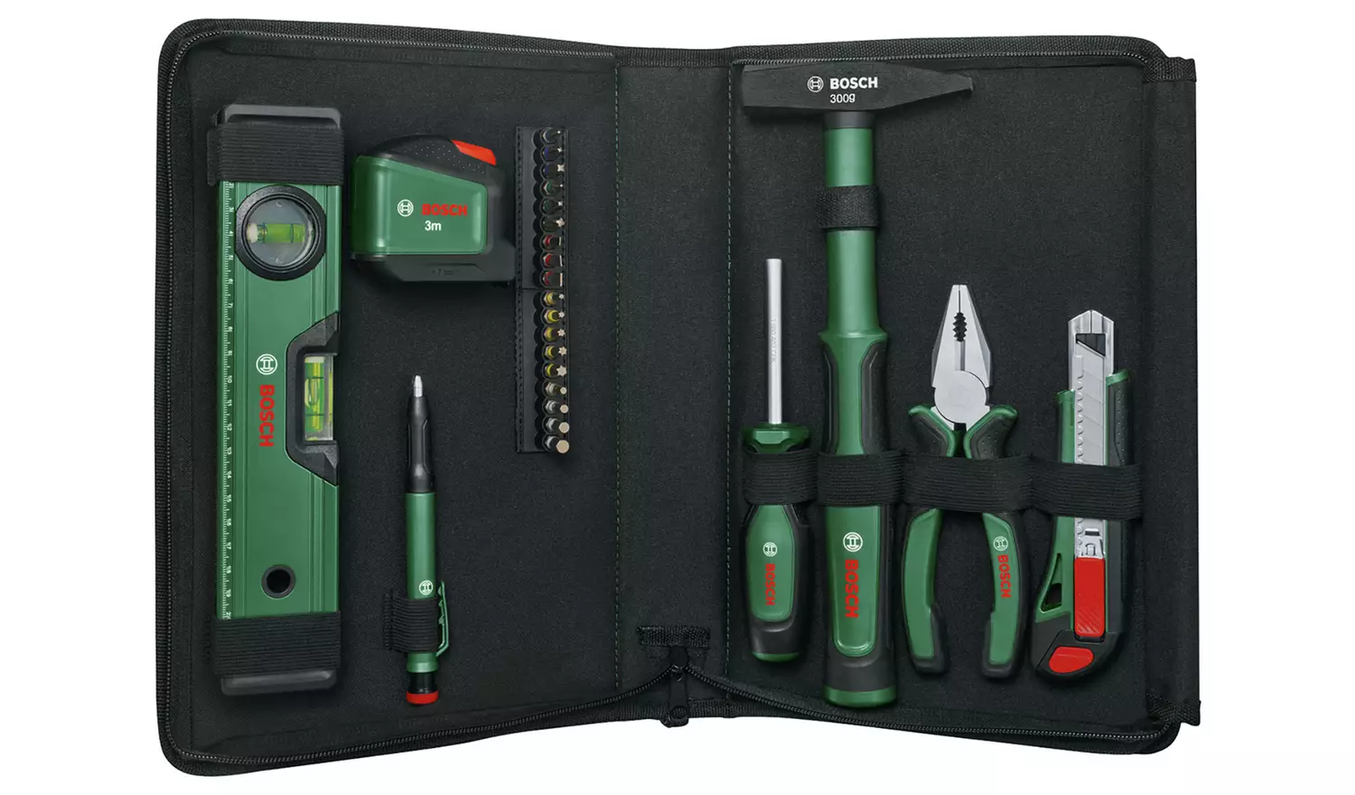 Bosch 25 Pieces Universal Hand Tool Set