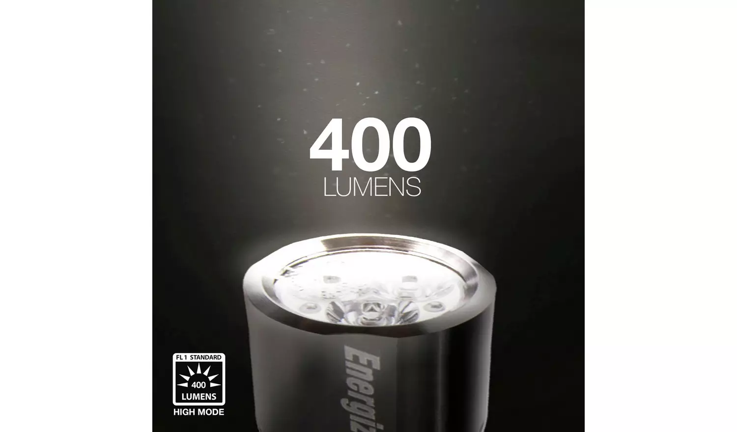 Energizer Vision HD Performance 400 Lumen Metal Torch