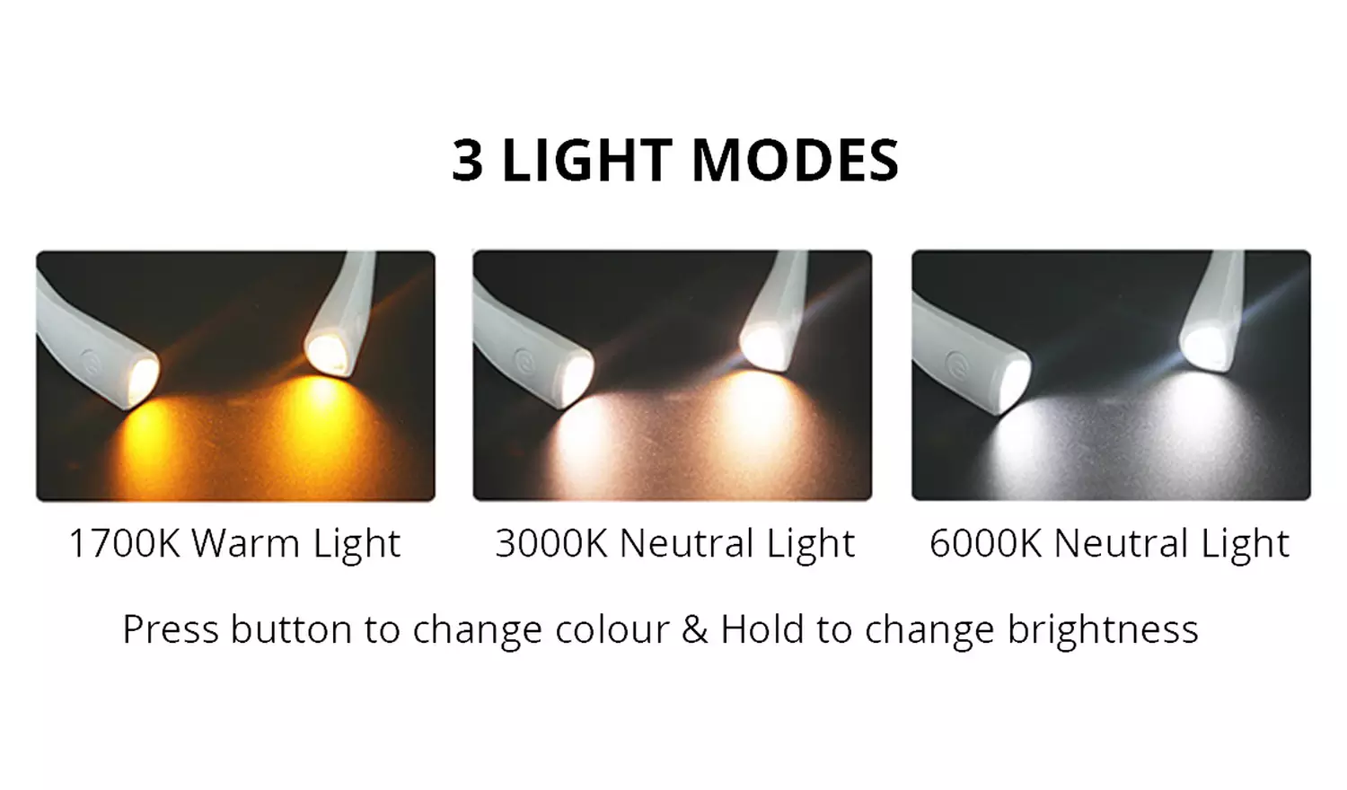 Xtralite LED Hands-Free Torch - White