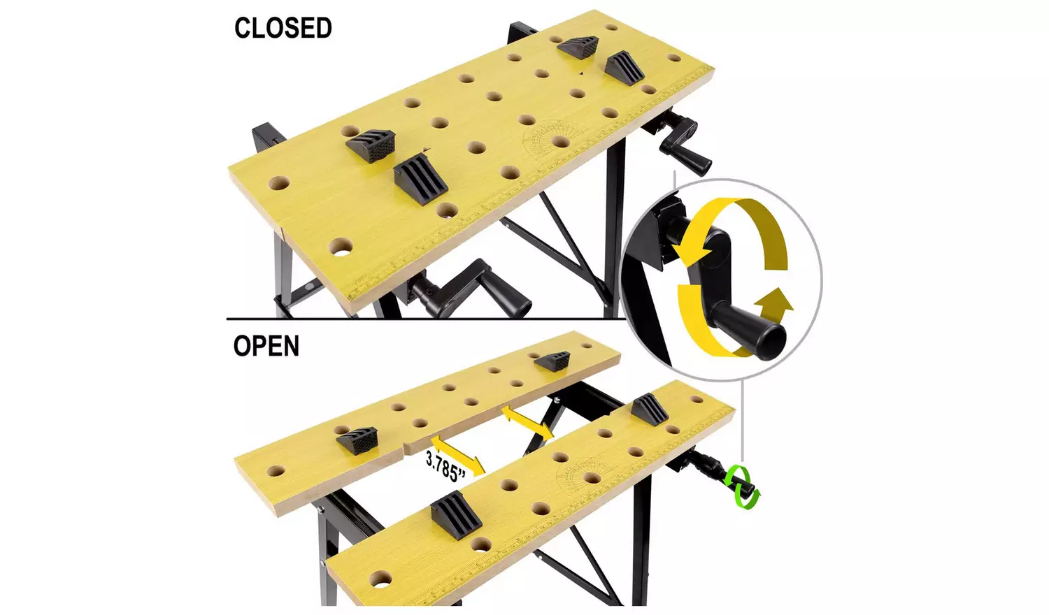 WORKPRO Portable Workbench