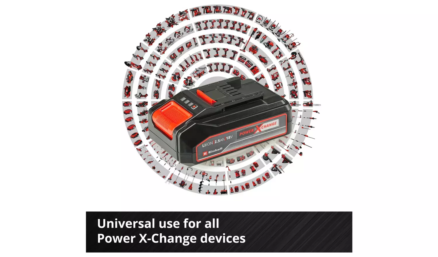 Einhell Power X-Change 18V 2.5Ah Battery and Starter Kit