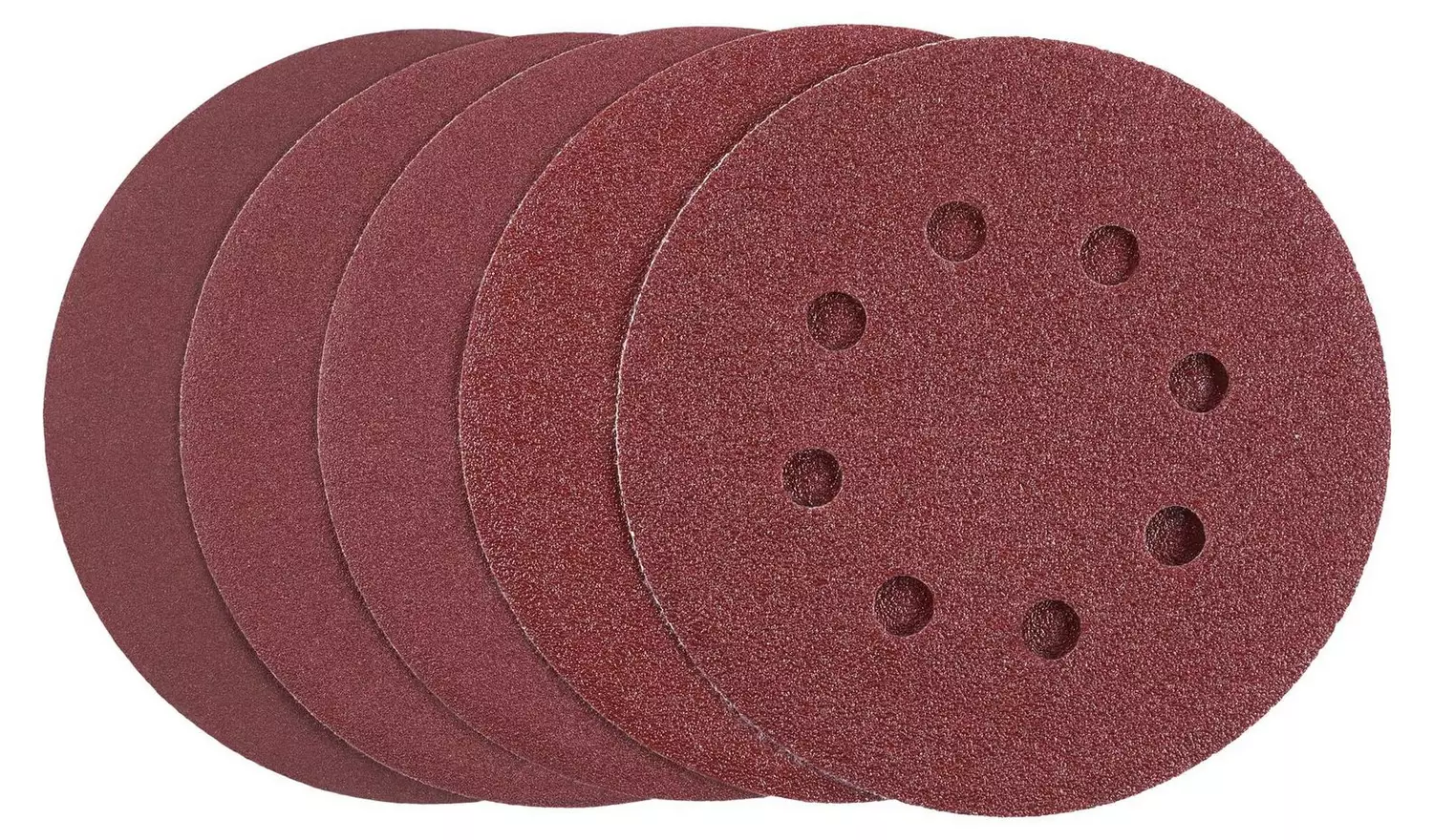 Stanley 125mm5 Pieces Mixed Sanding Sheets