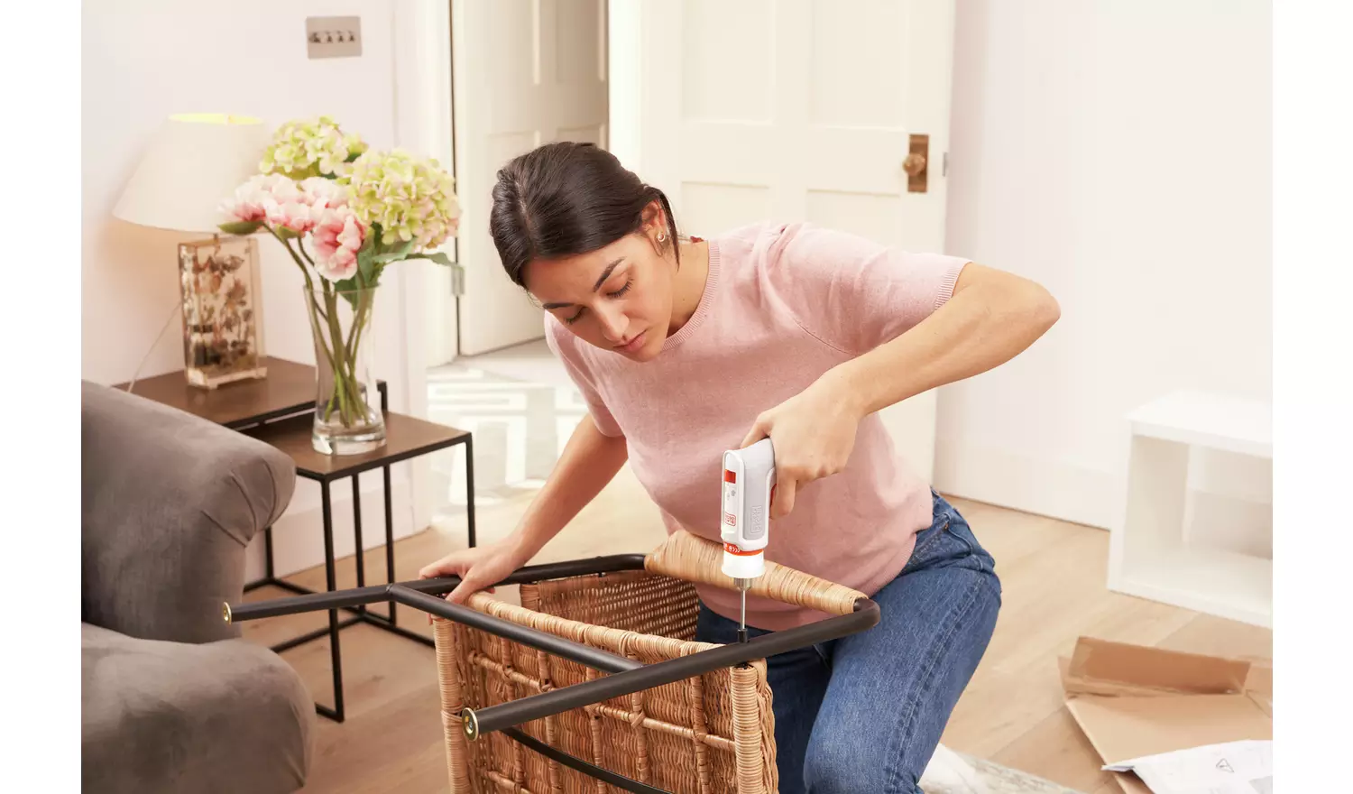 Black + Decker Screwdriver and Furniture Assembly Tool 3.6V