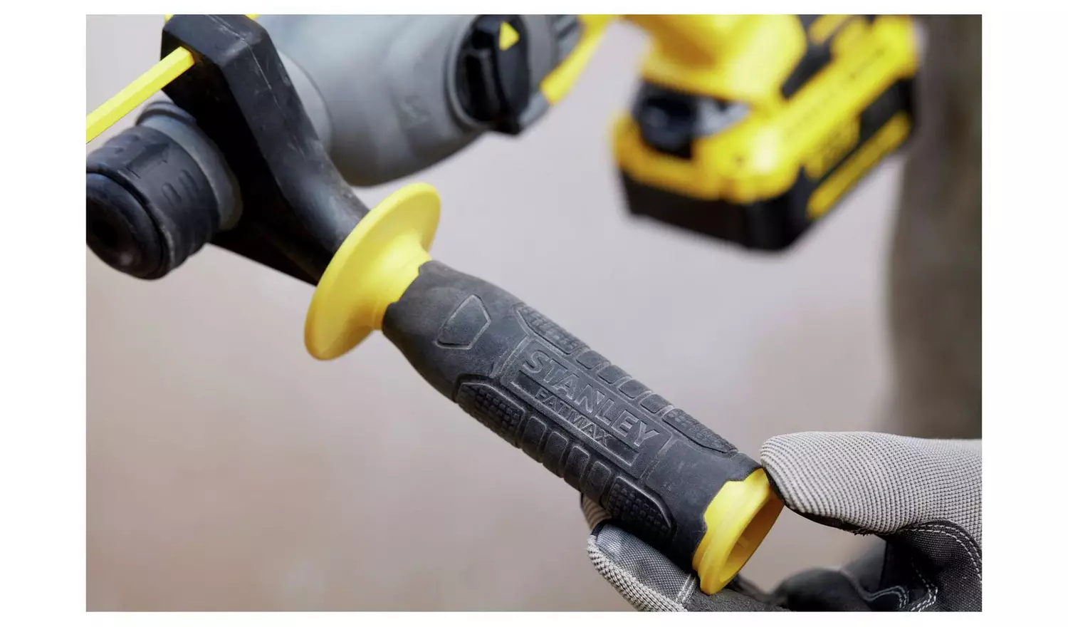 Stanley Fatmax 4Ah Cordless SDS Plus Hammer Drill - 18V