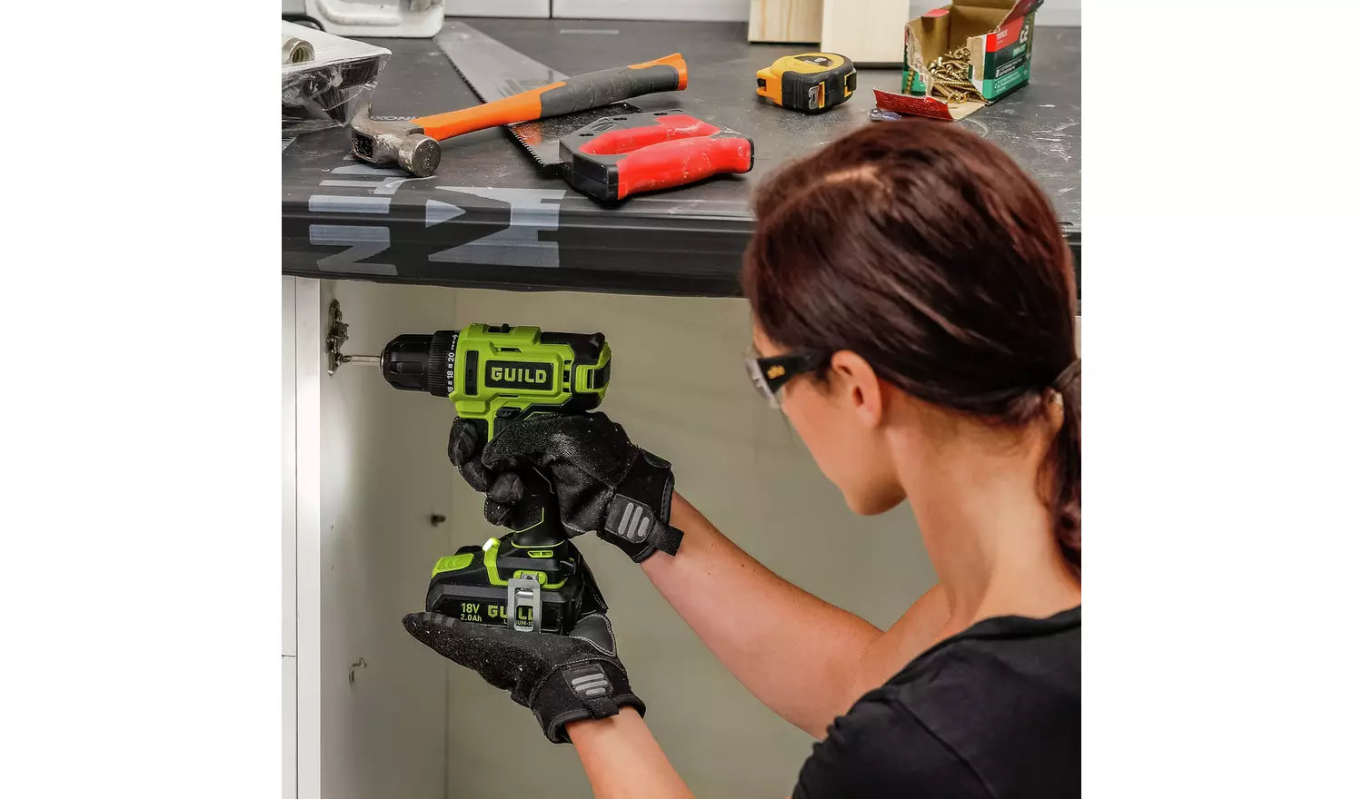 Guild CDT218W3.2 1.5AH Cordless Drill Driver - 18V