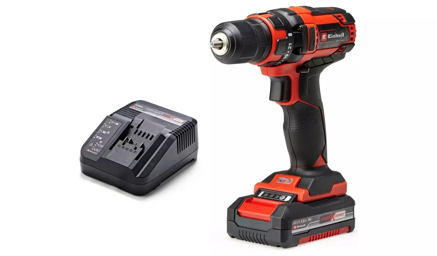 Einhell Power X-Change 1.5AH Cordless Drill Driver - 18V