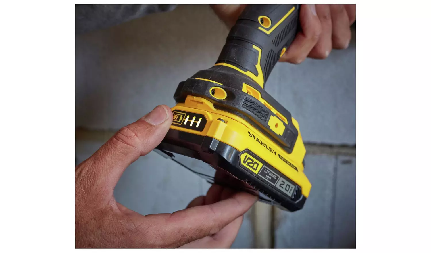 Stanley Fatmax 18V Cordless Brushless Hammer Drill Set