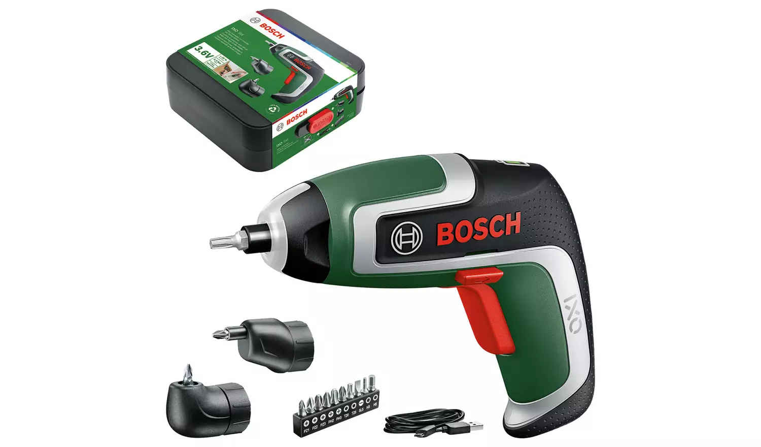 Bosch IXO 7 Cordless Screwdriver - 3.6V
