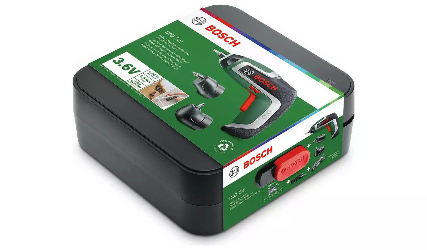 Bosch IXO 7 Cordless Screwdriver - 3.6V