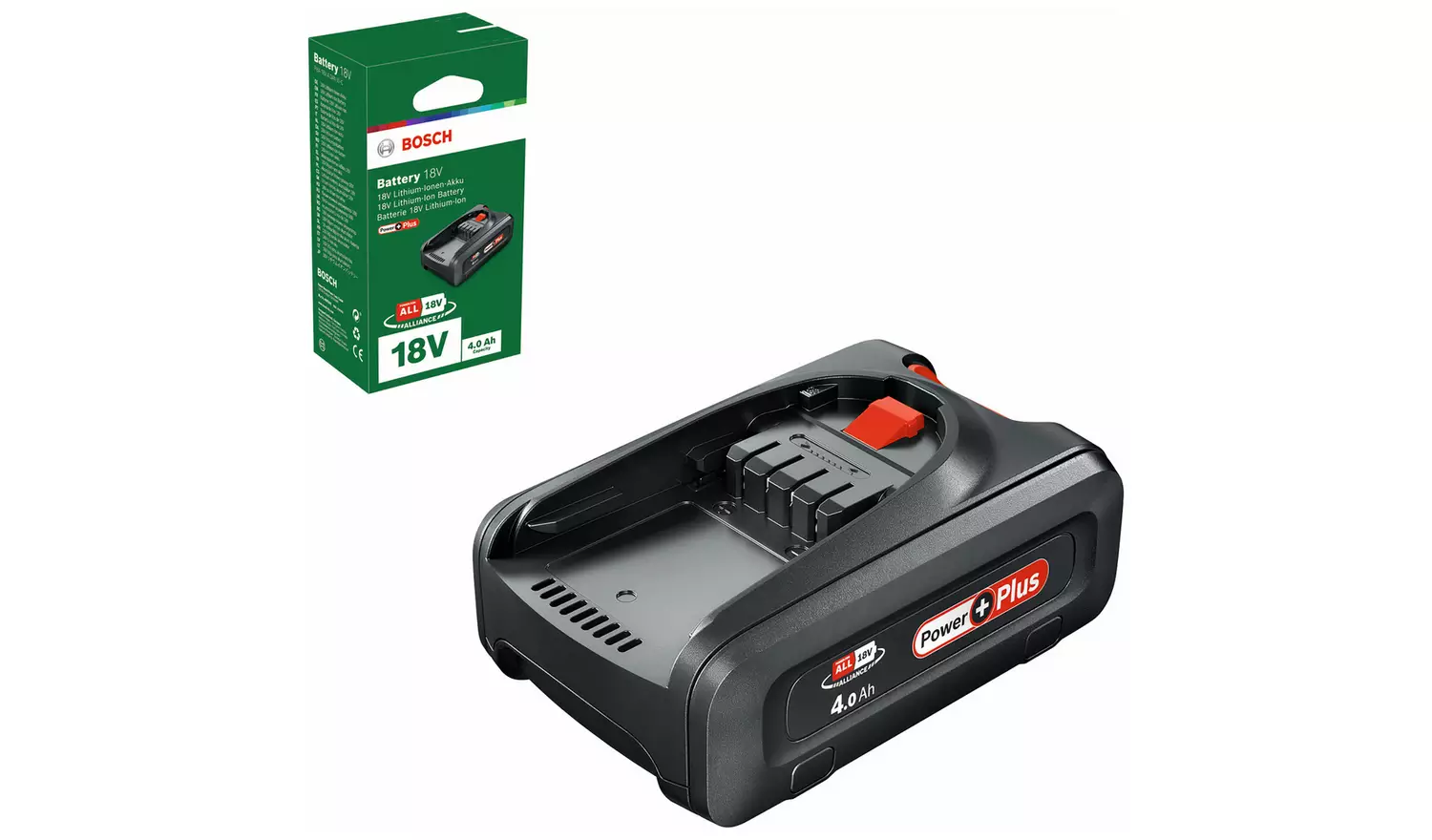 Bosch PowerPlus Battery Pack PBA 4.0Ah Multi Tool - 18V