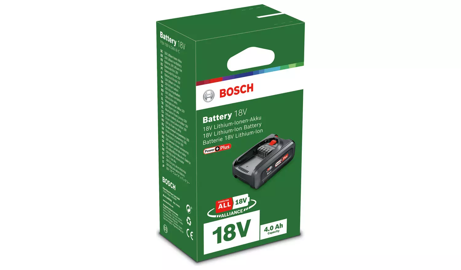 Bosch PowerPlus Battery Pack PBA 4.0Ah Multi Tool - 18V