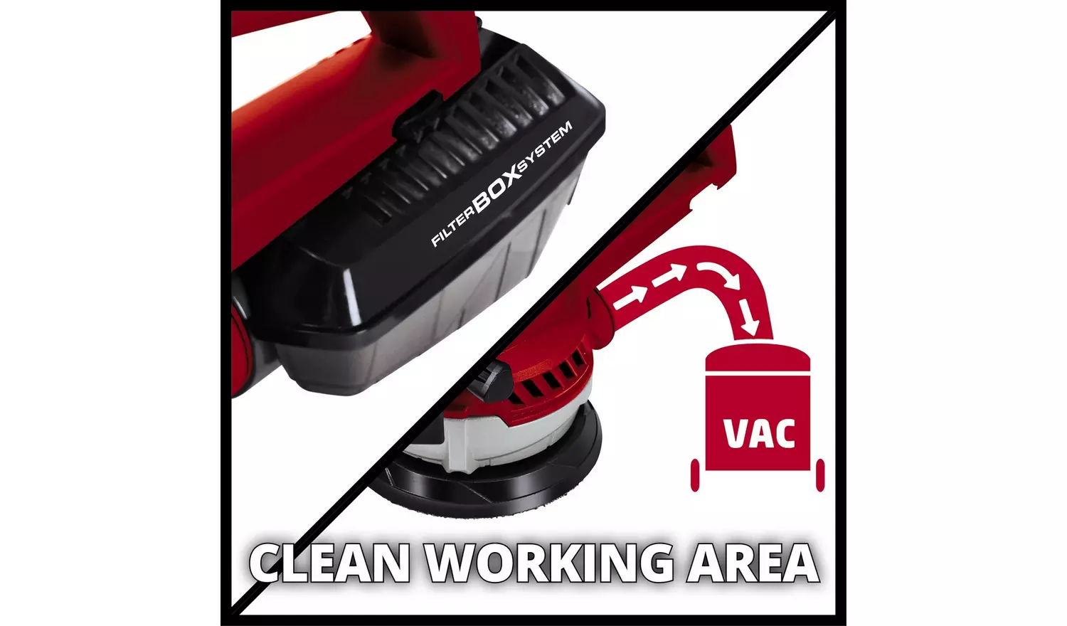 Einhell 400W Eccentric Corded Orbital Sander