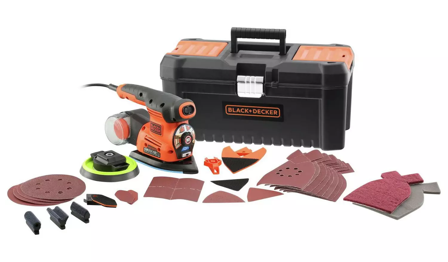Black + Decker 220W 4-in-1 Multi Sander