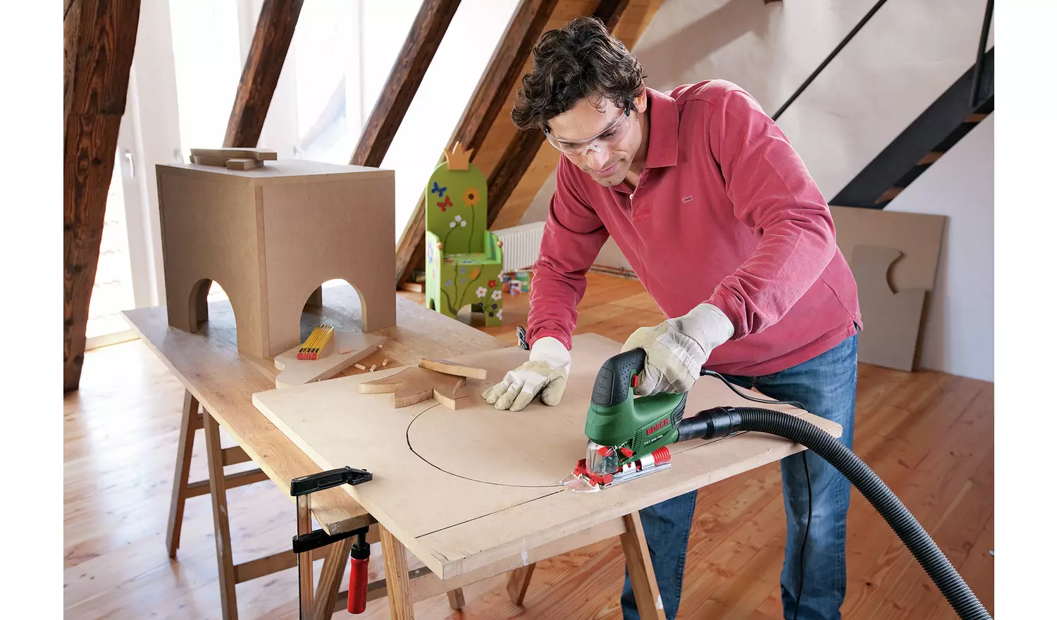 Bosch PST 800 PEL Corded Compact Jigsaw - 530W