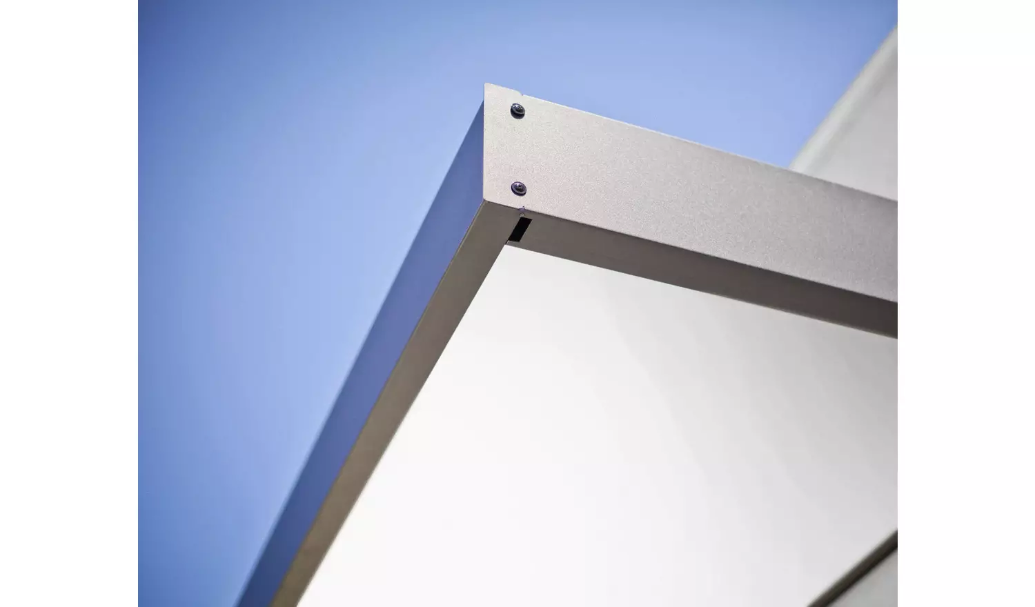 Palram Canopia 1600mm Sophia Door Awning Grey White Opal