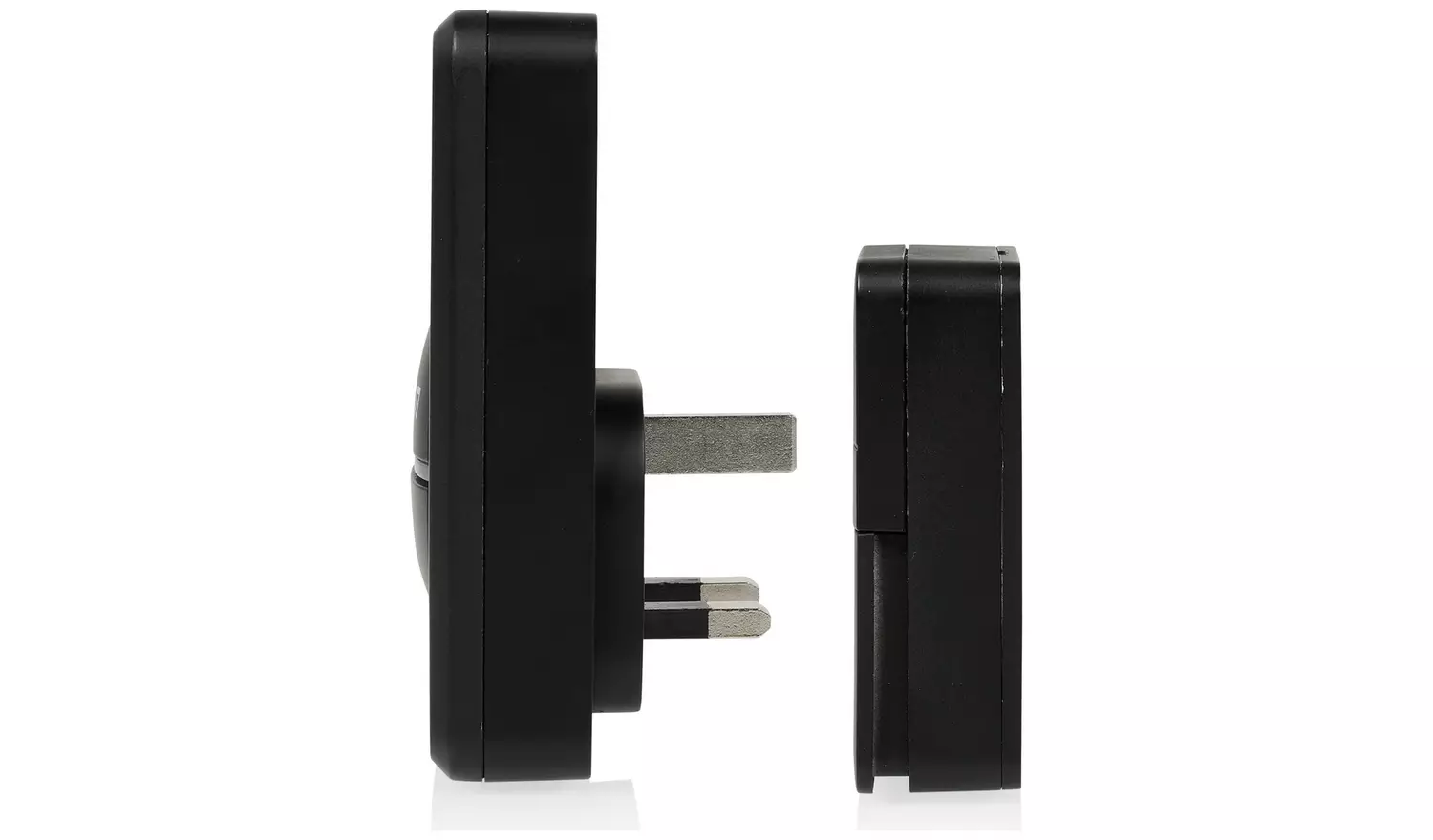 Byron DBY-23455BS 100m Plug-In Doorbell - Twin, Black