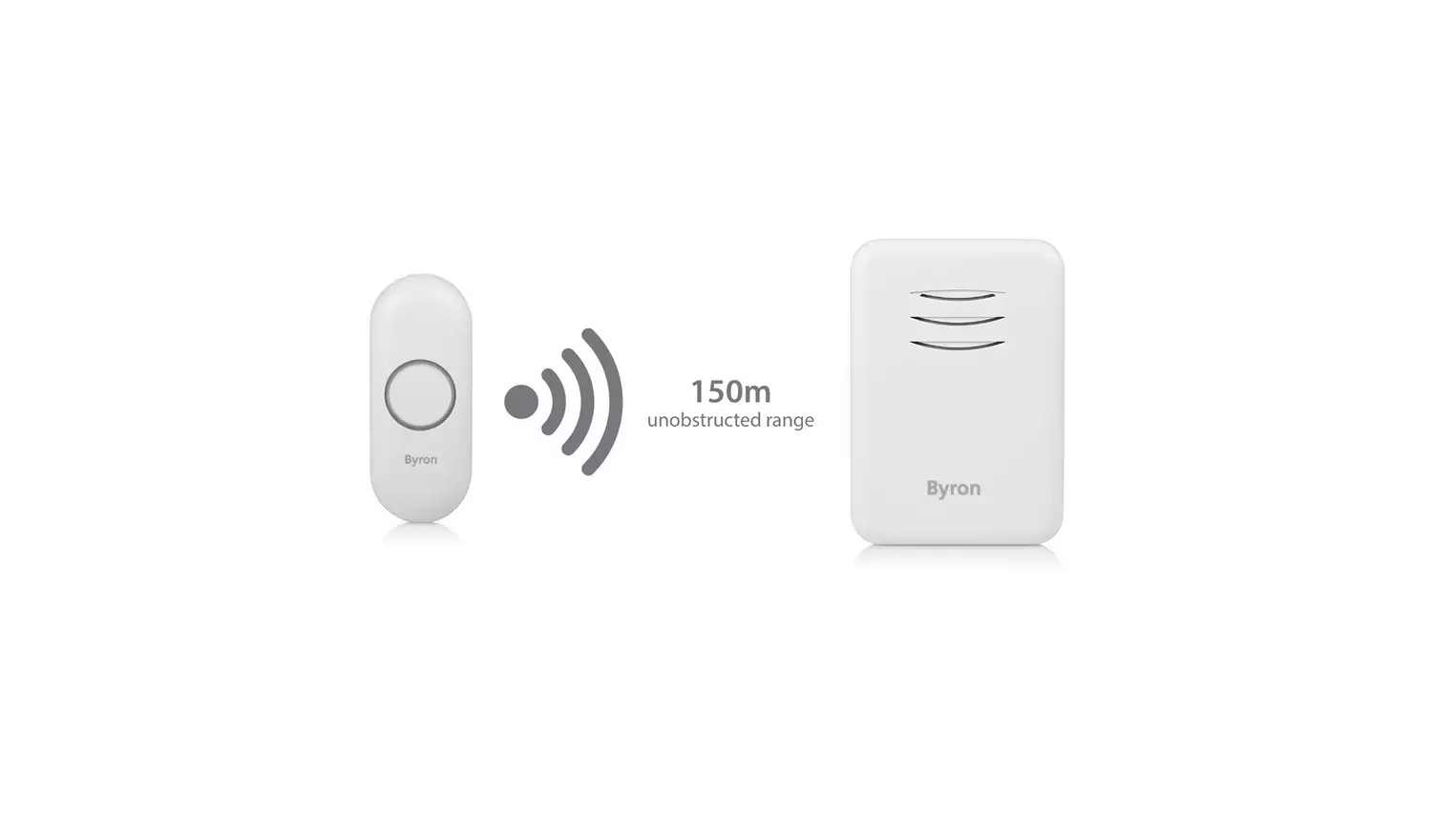 Byron DBY-22312 150m Plug In Doorbell