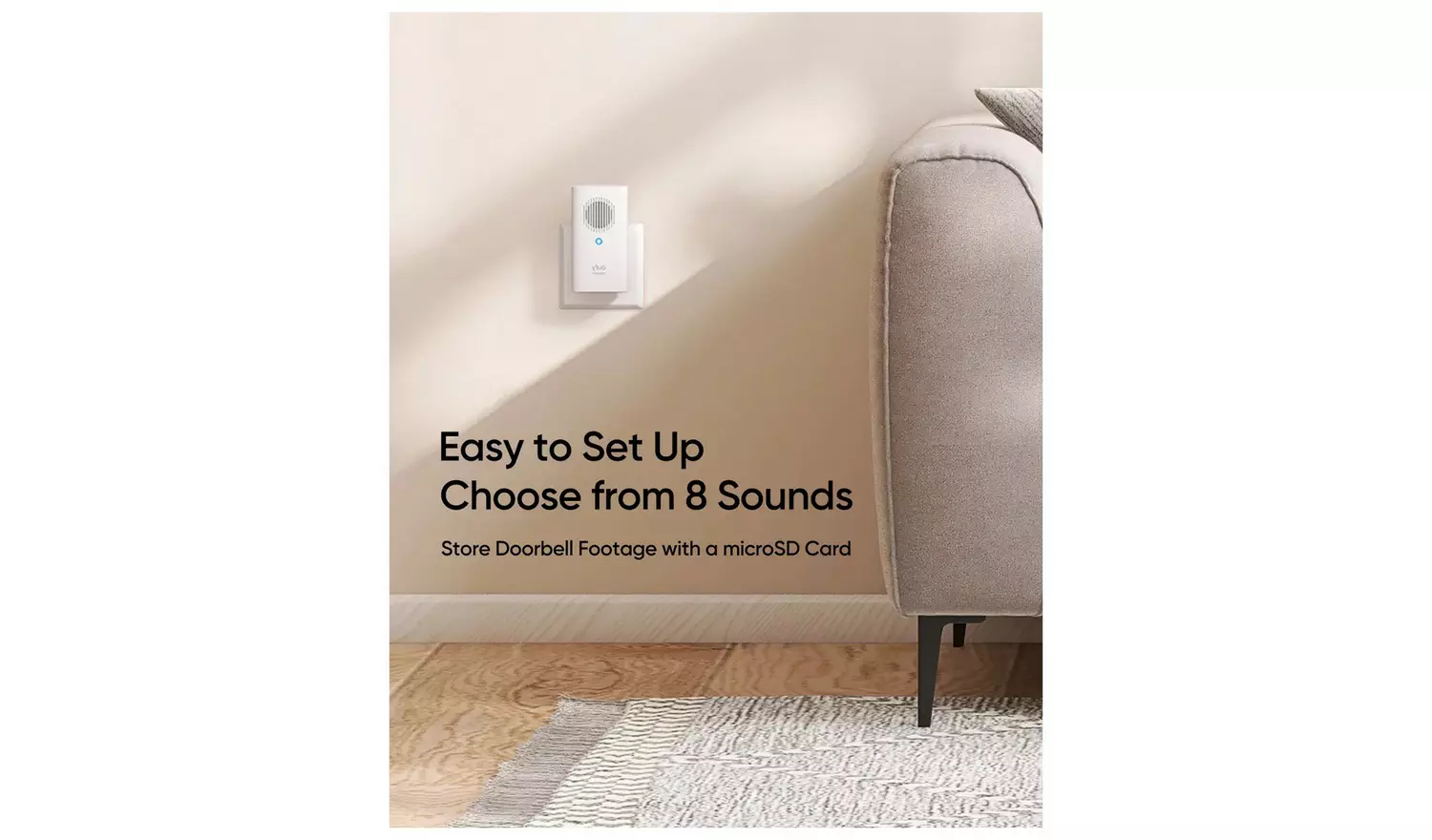 eufy Edge MiniBase Chime - White