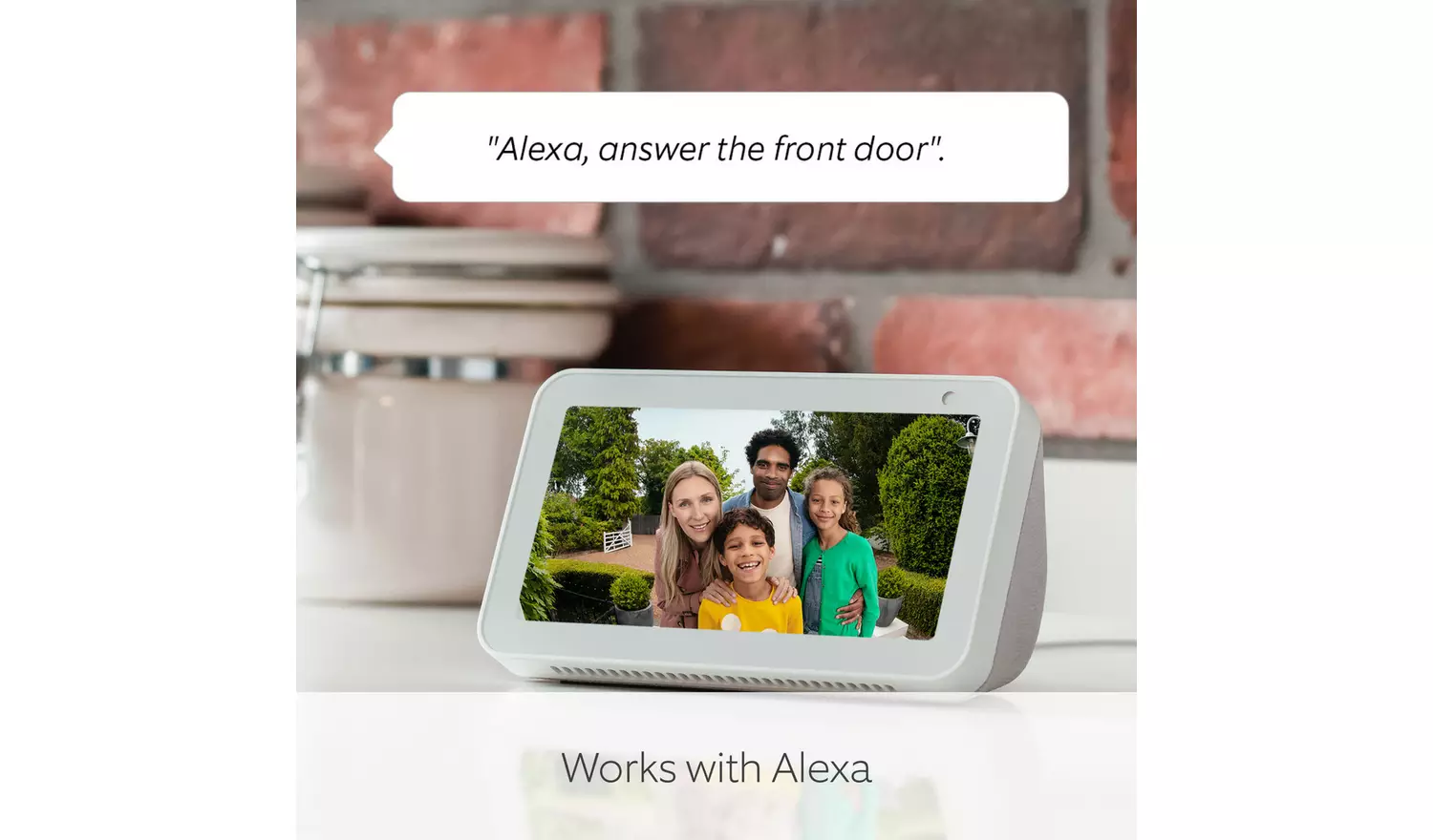 Ring Pro 2 Plug In Video Doorbell - Silver