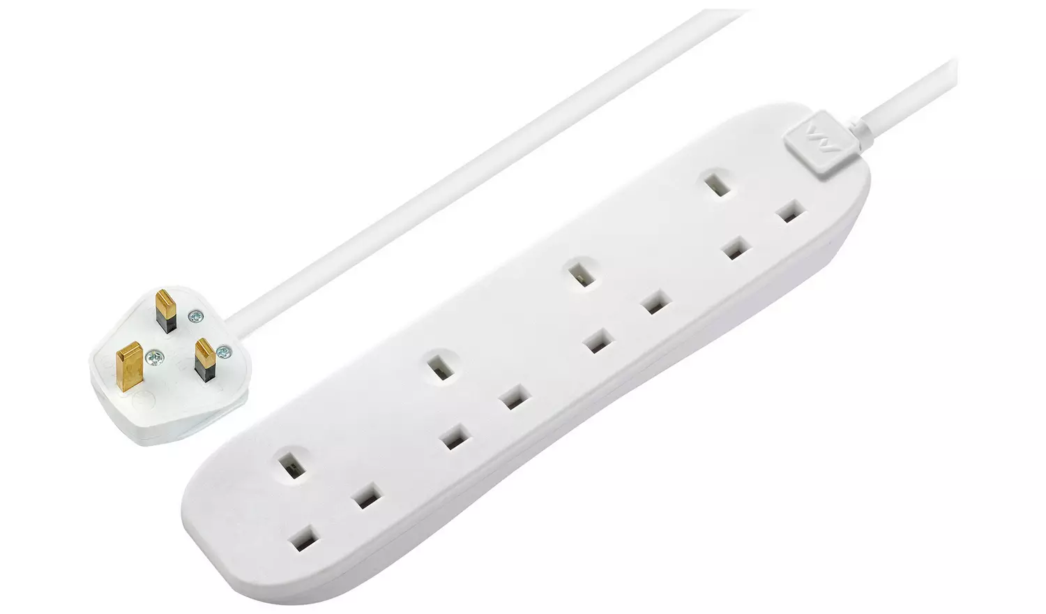 Masterplug 4 Socket 5m Extension Lead