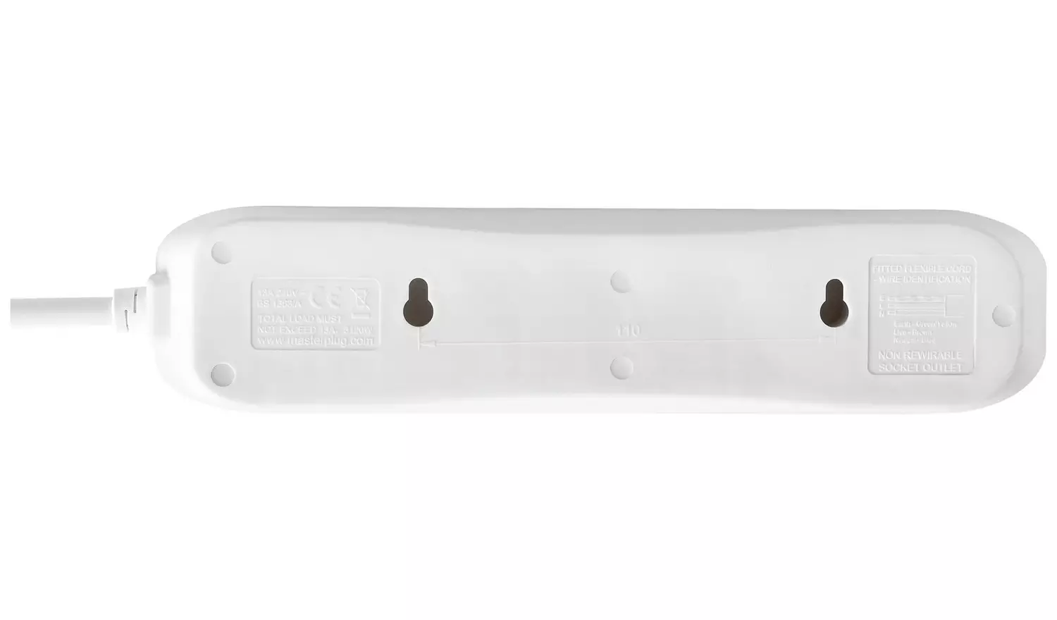 Masterplug 4 Socket 5m Extension Lead