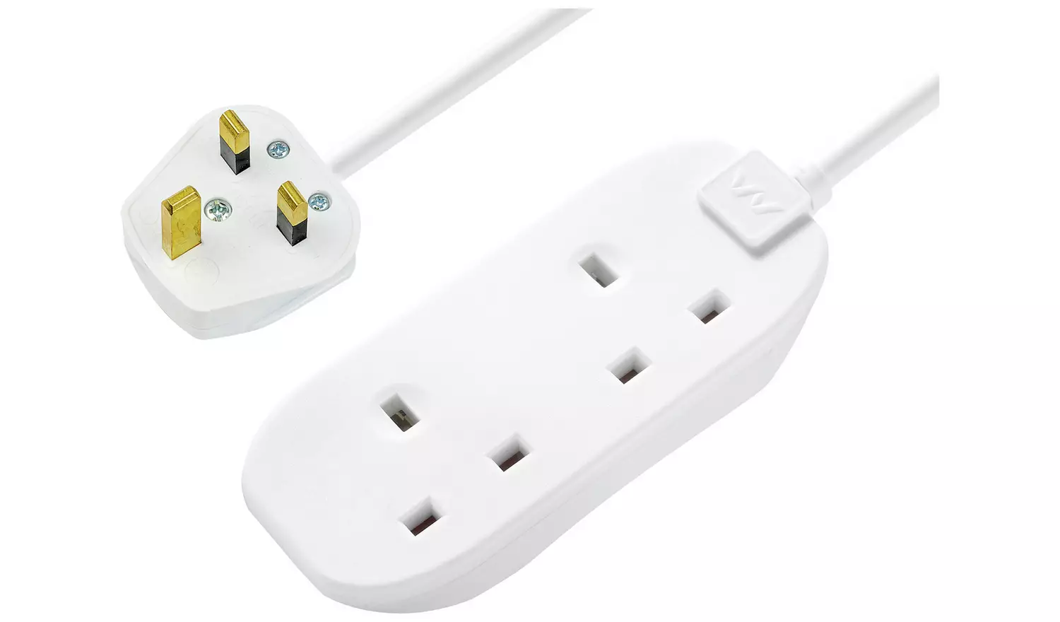 Masterplug 2 Socket 5m Extension Lead