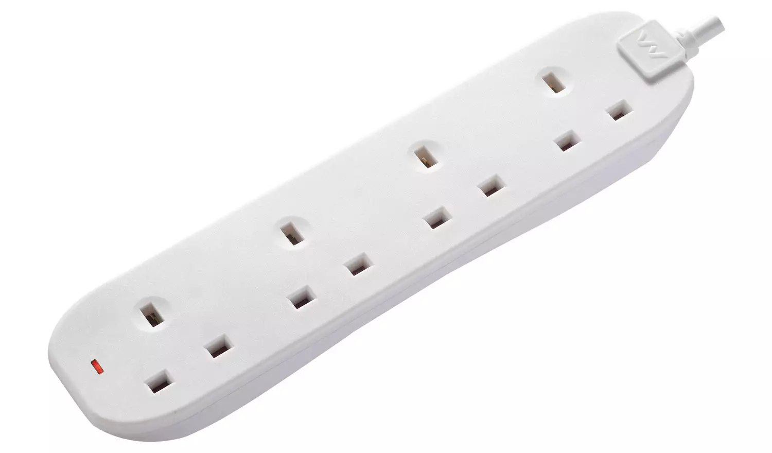 Masterplug 4 Socket 10m Extension Lead