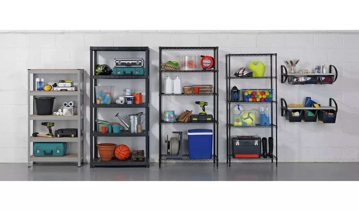 5 Tier Steel Garage Shelving Unit