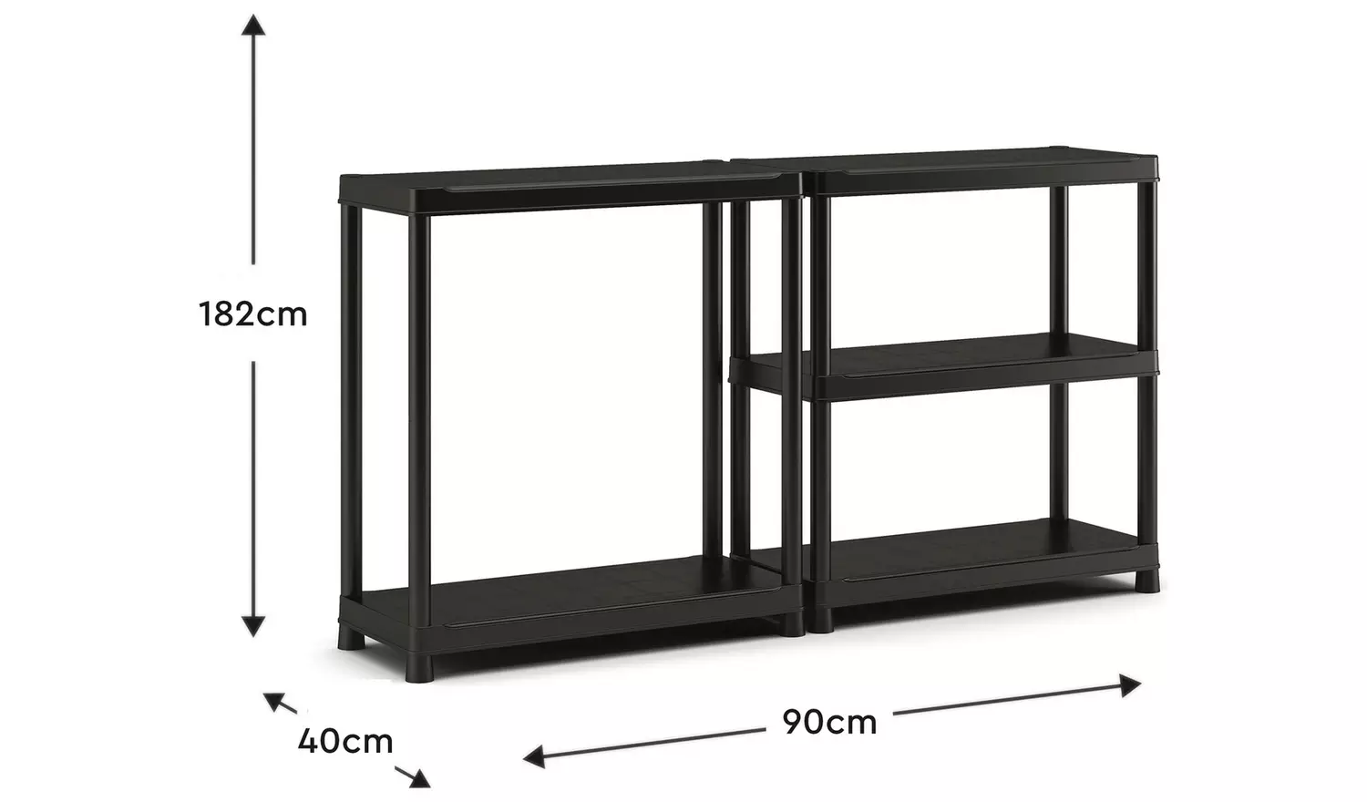 Keter Plus 5-Tier Shelving Unit