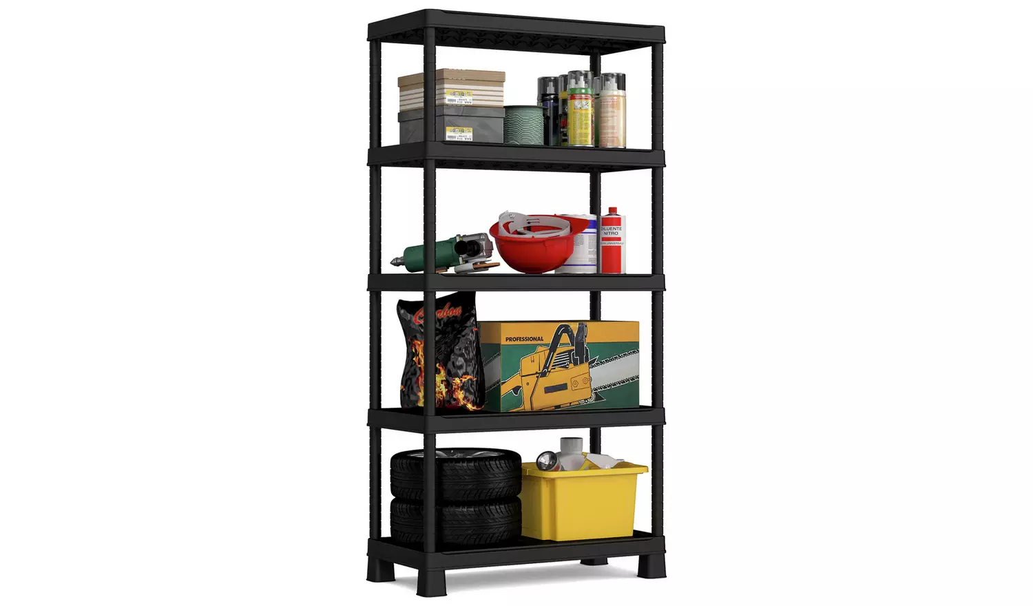 Keter Plus 5-Tier Shelving Unit