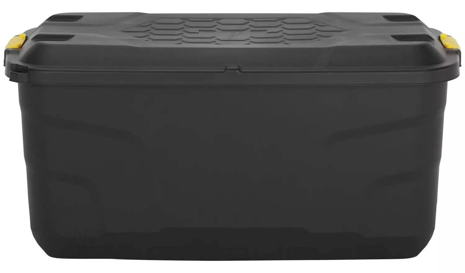 Strata 145L Heavy Duty Storage Trunk on Wheels - Black