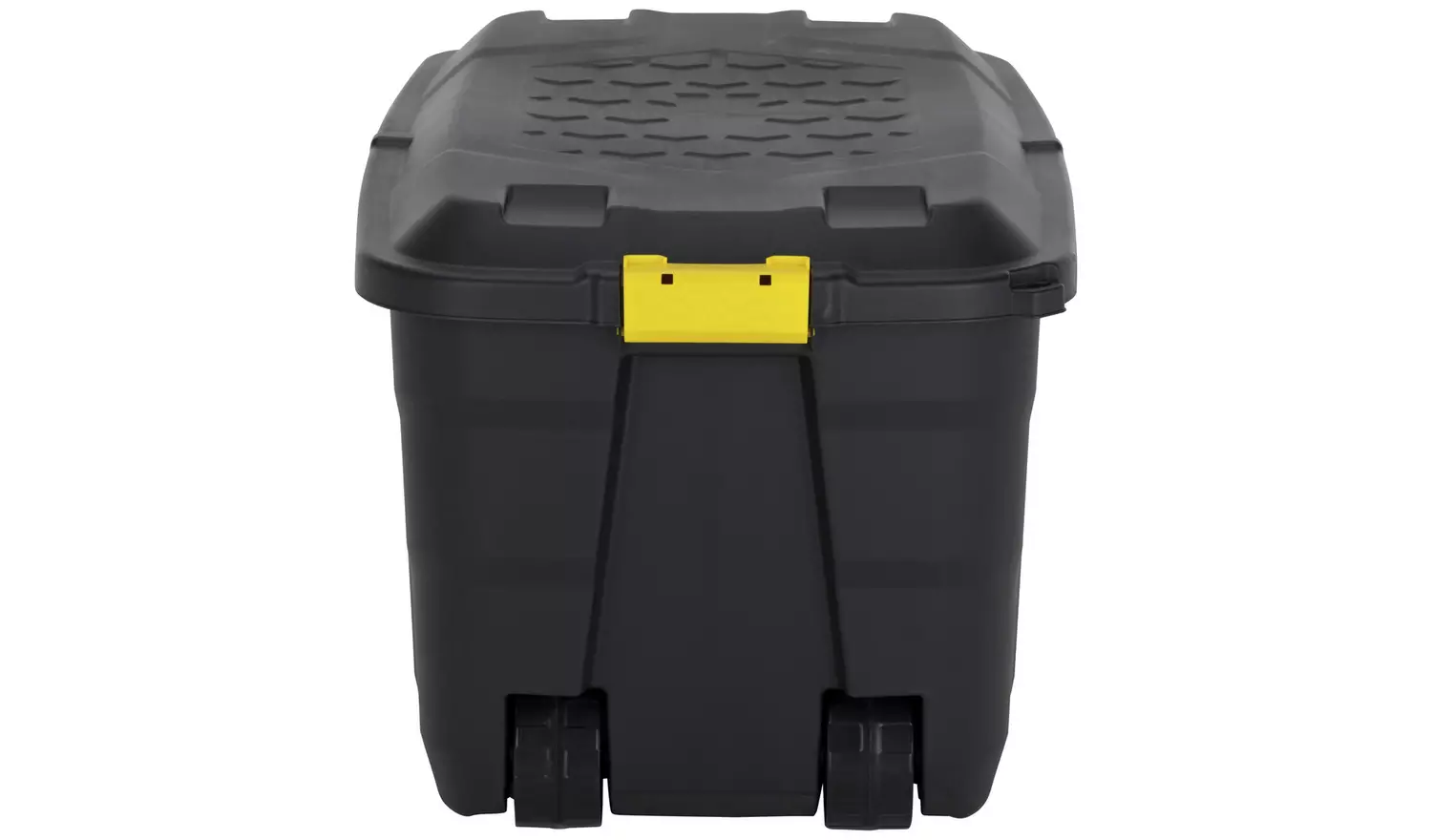 Strata 145L Heavy Duty Storage Trunk on Wheels - Black