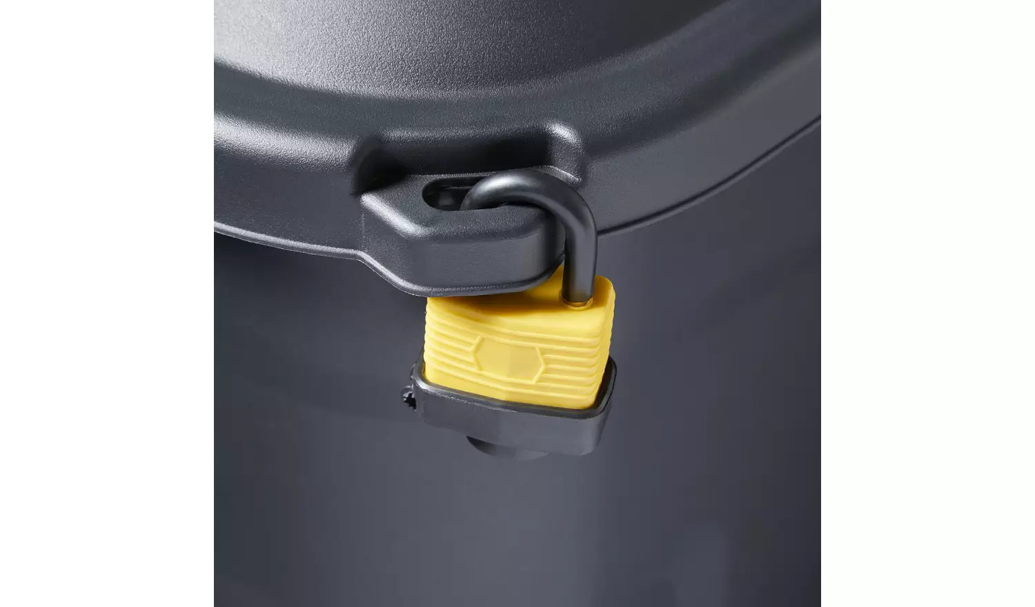 Strata 145L Heavy Duty Storage Trunk on Wheels - Black