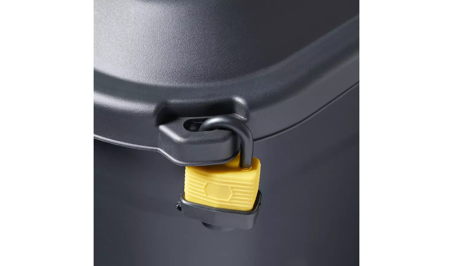 Strata 60L Heavy Duty Plastic Storage Boxes with Lid - Black