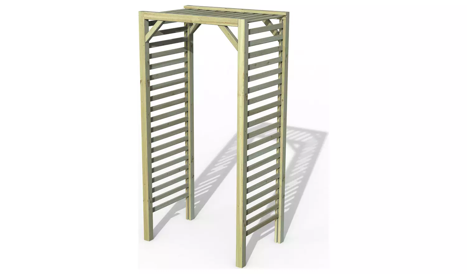 Forest Garden Slatted Arch