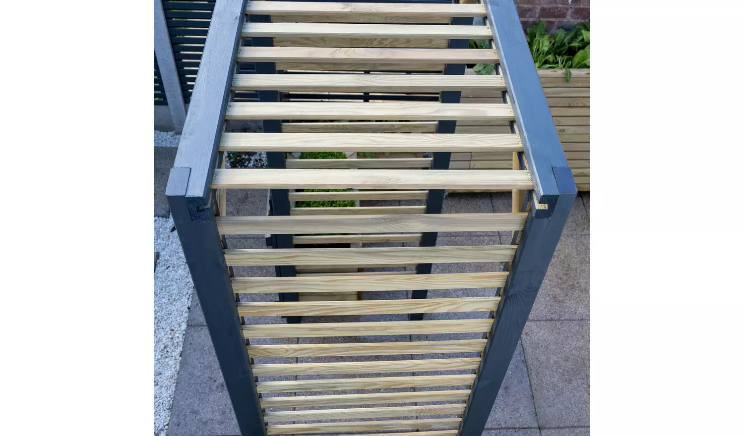 Forest Garden Slatted Arch