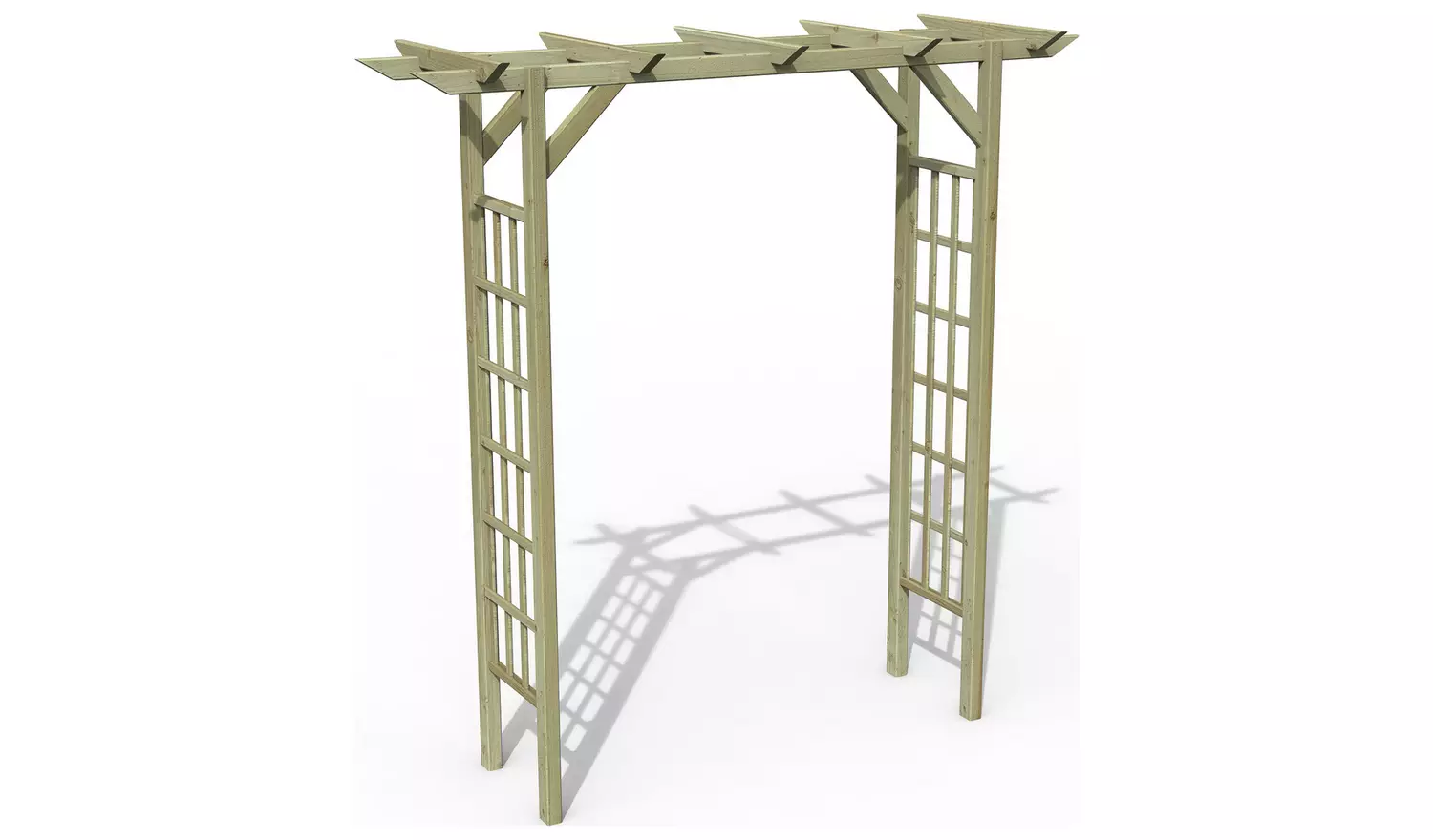 Forest Garden Classic Flat Top Pergola Arch