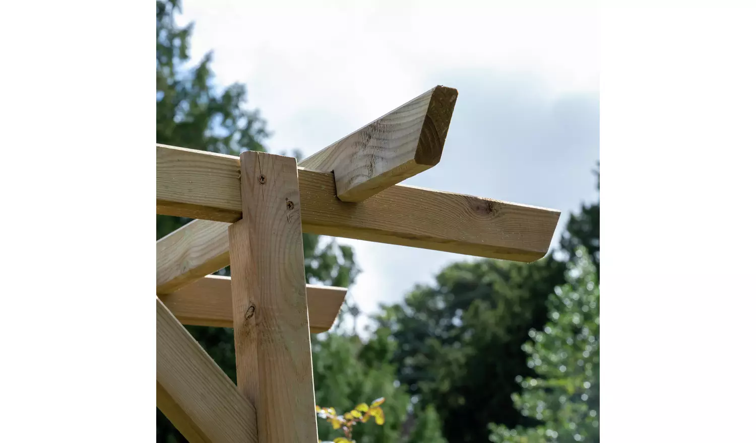 Forest Garden Classic Flat Top Pergola Arch