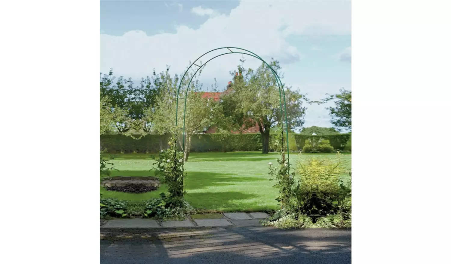 Steel Garden Rose Arch